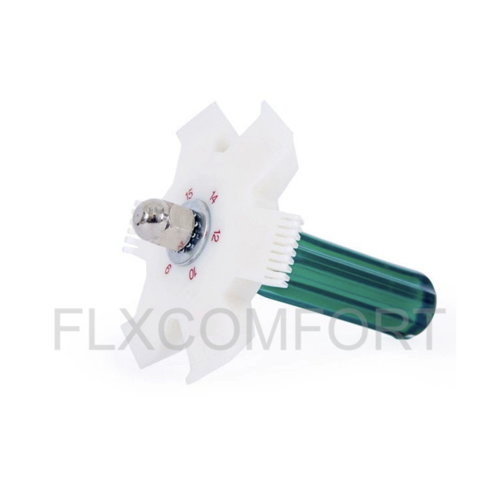 Hrebeň na lamely plastový